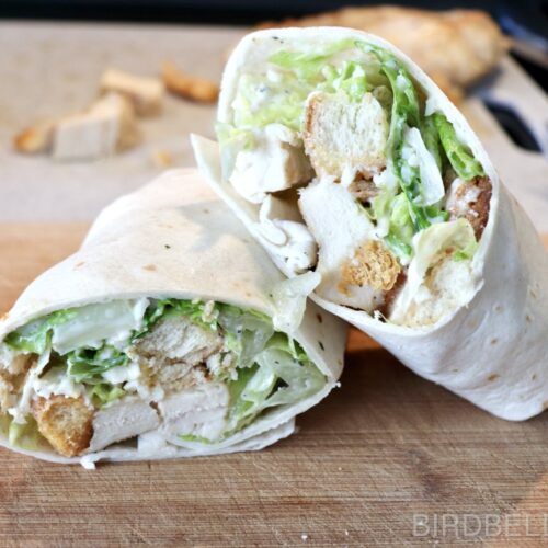 Chicken Caesar Salad Wrap - Belly Full