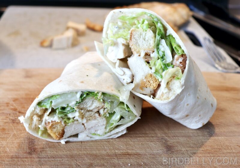 Chicken Caesar Wrap –